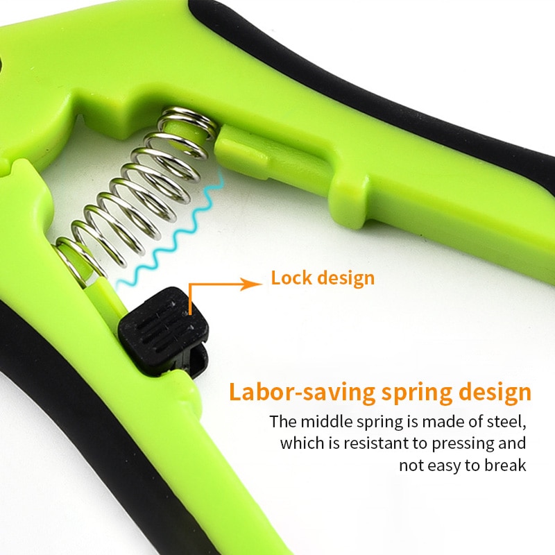 Tijeras de podar multifuncionales para jardín, tijeras para recoger fruta, tijeras para cortar ramas en macetas en el hogar, tijeras pequeñas, herramientas de jardinería