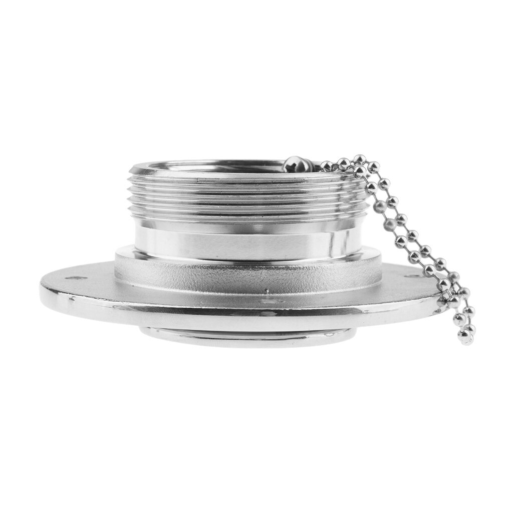 50mm Stainless Steel Boat Marine Gas Deck Fill Filler with Large Cap