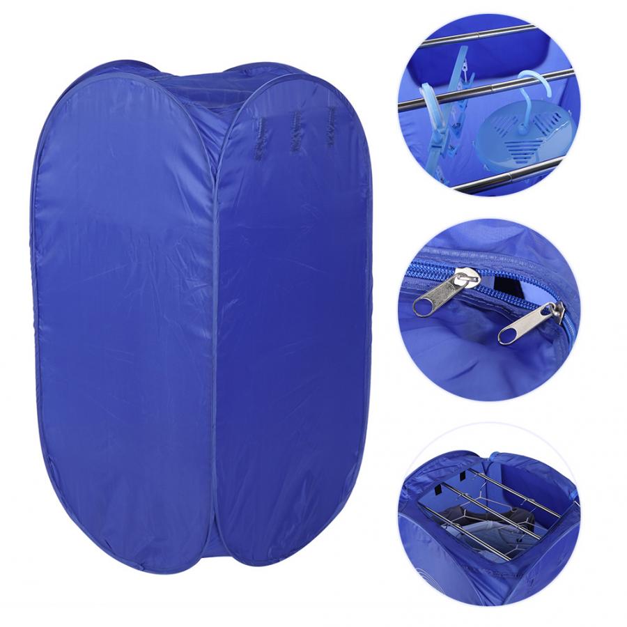 Multifunctional Household Foldable Electric Clothes Dryer Bag Hanger Drying Machine 800W Laundry Clothing Rack