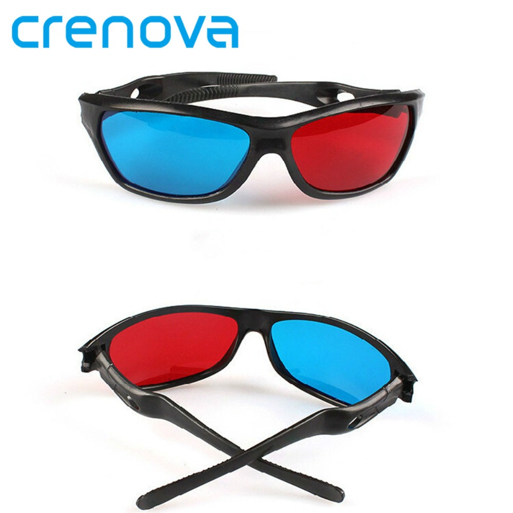 CRENOVA Rood Blauw 3D Bril VR Bril Projector Accessoires Voor Home Movie Theater Voor Full HD 1080 P Voor Alle crenova Projector