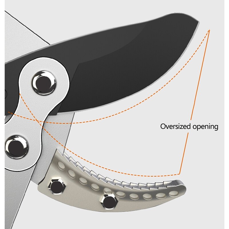 DTBD Rakepruning Shear Blades Gardening SK5 Pruning Scissor Blade Steel Replacement Blades Fruit Tree Branch Trimming Tool