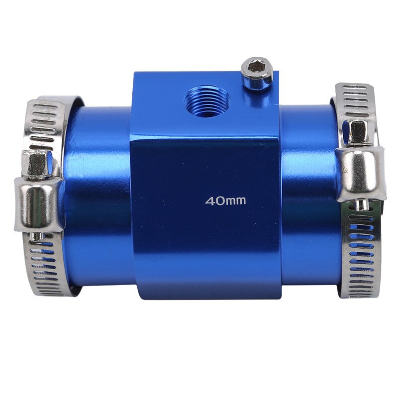 Racing Blue Water Coolant Temperature Sensor Water Temp Gauge Adapter 26MM 28MM 30MM 32MM 34MM 36MM 38MM 40MM Instrument