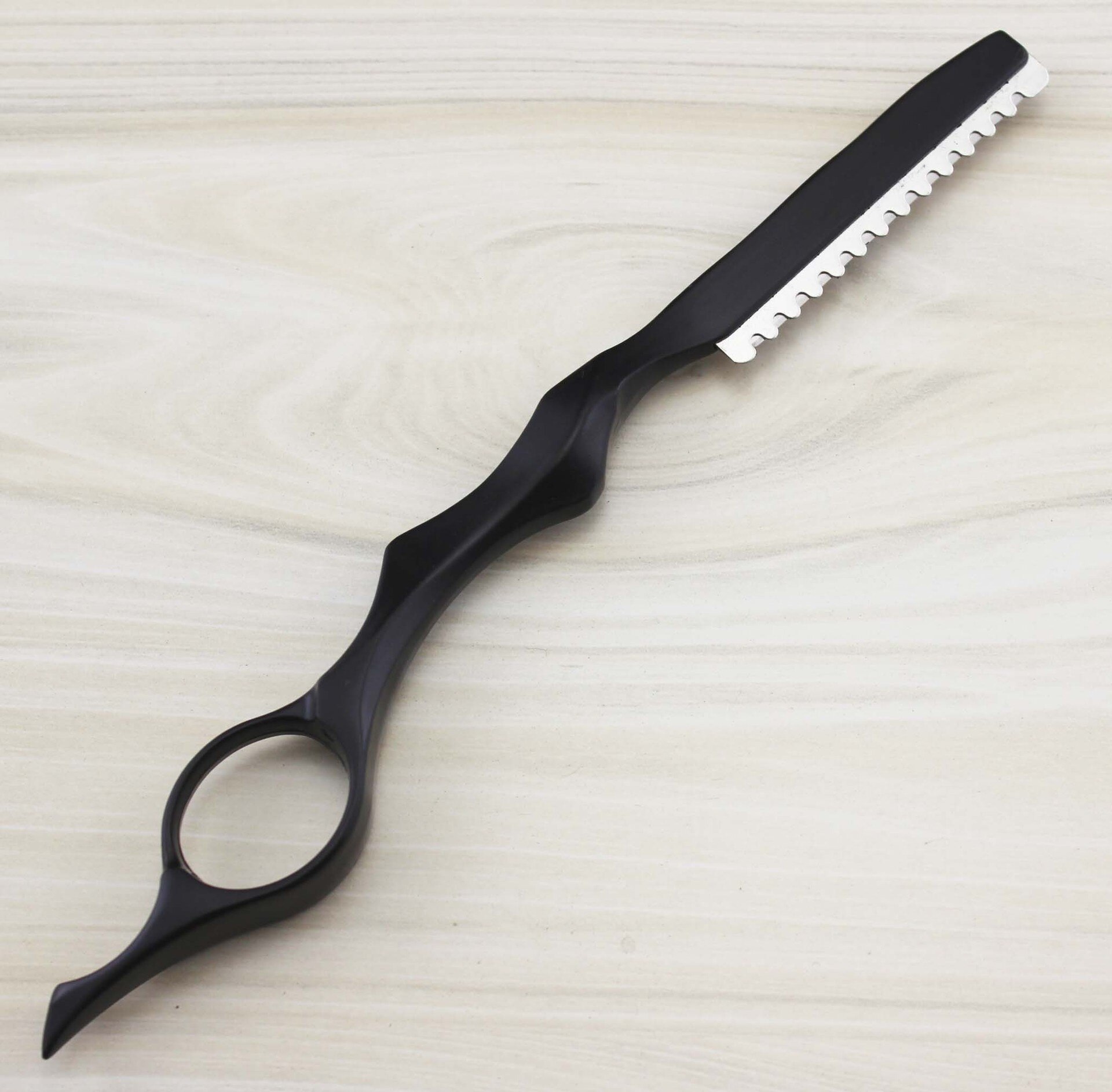 Thinning Razor Japan Stainless Sharp Barber Razor Hair Razors Cut Hair Cutting Thinning Knife Salon Tool: Black