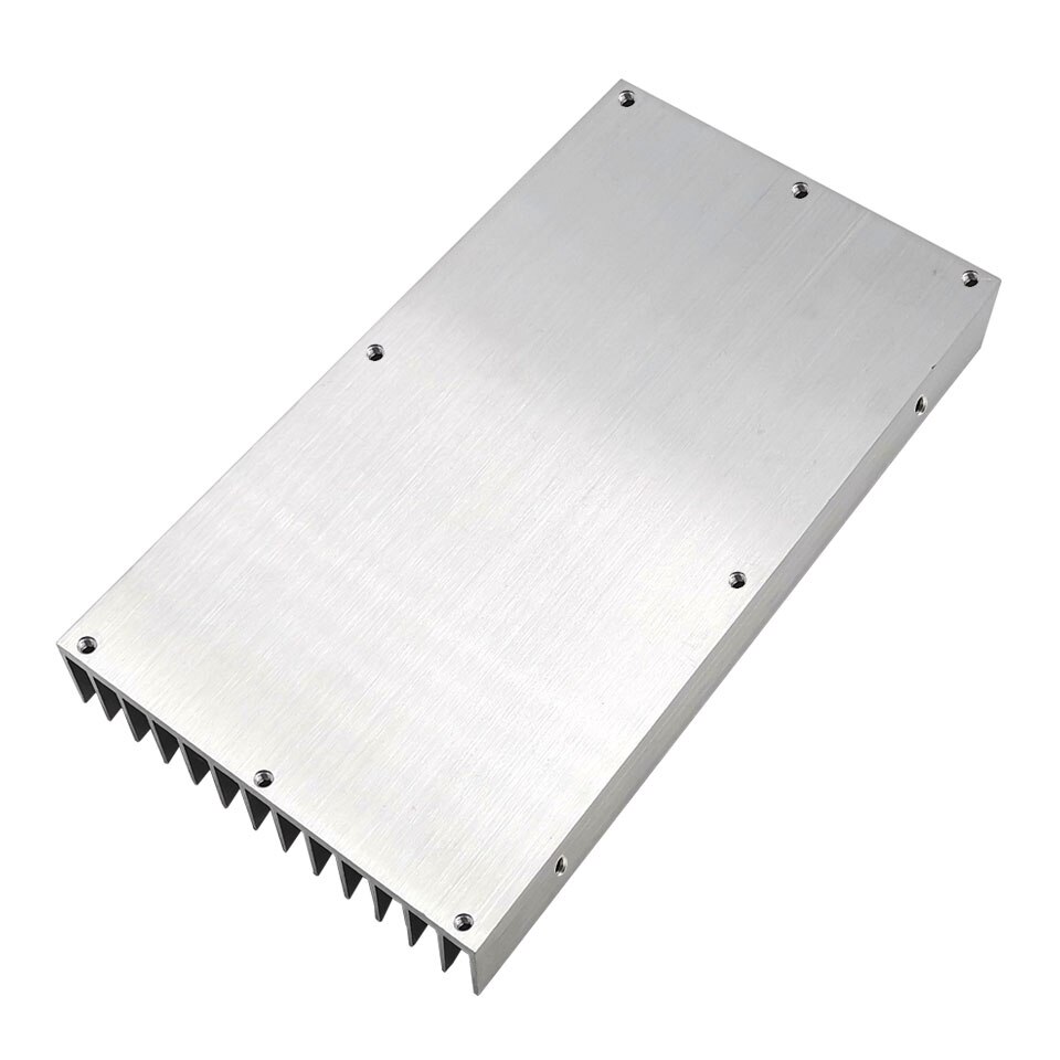220x120x25mm 200W Kühlkörper für LED-leuchten Electronuics DIY 500g Hohe Wärmeleitfähigkeit Aluminium kühlkörper LED Kühler