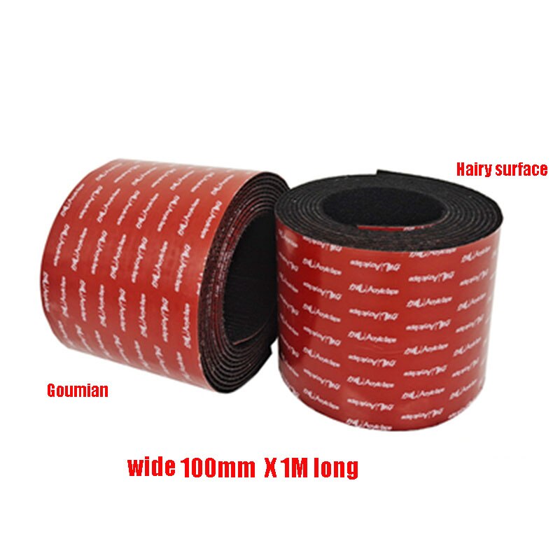 1/m Mair f Strong Self-Adhesive Hook And Loop Fastener Tape Nylon Sticker velcroTape Adhesive Car Interior Can Be Used For DIY 1: 100mm  x 1m