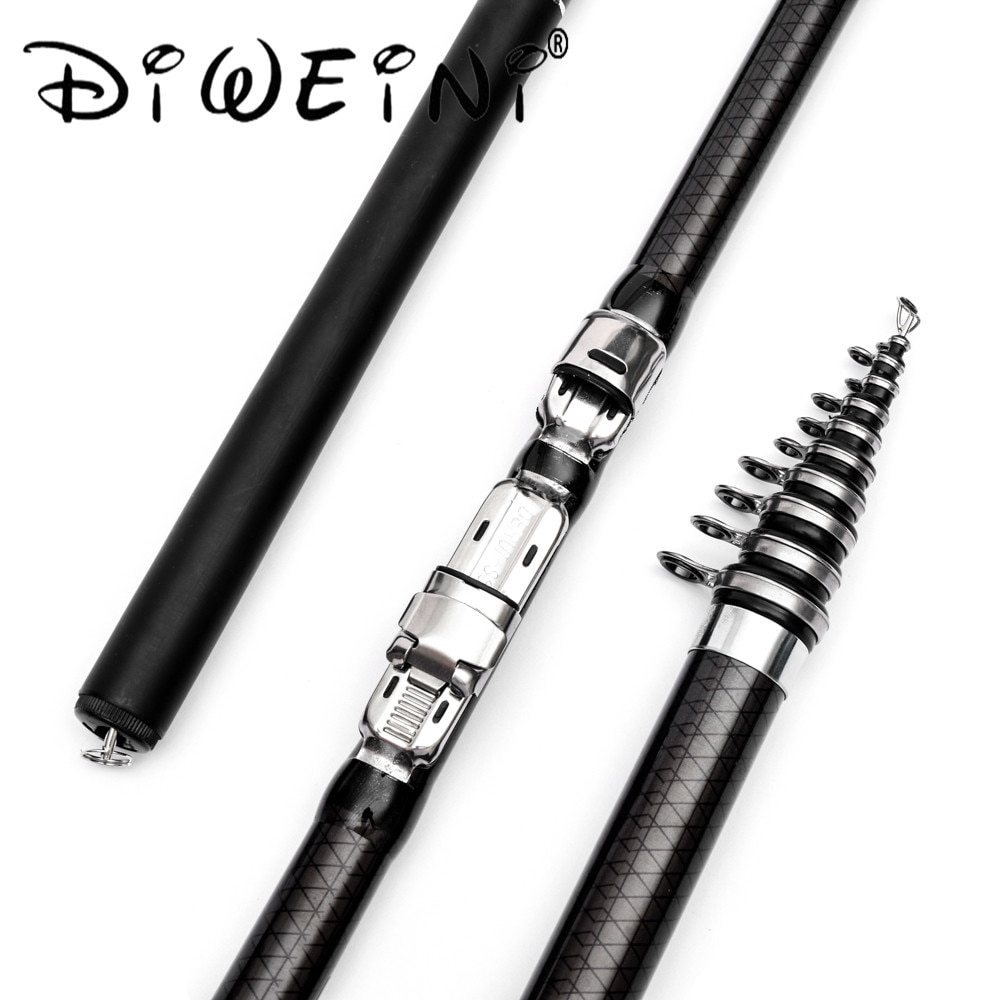 2.7m 3.6M 4.5M 5.4M 3.0M 6.3M Spinning Fishing Rod M Power Telescopic Rock Fishing Rod Carp Feeder Rod Surf Spinning Rod