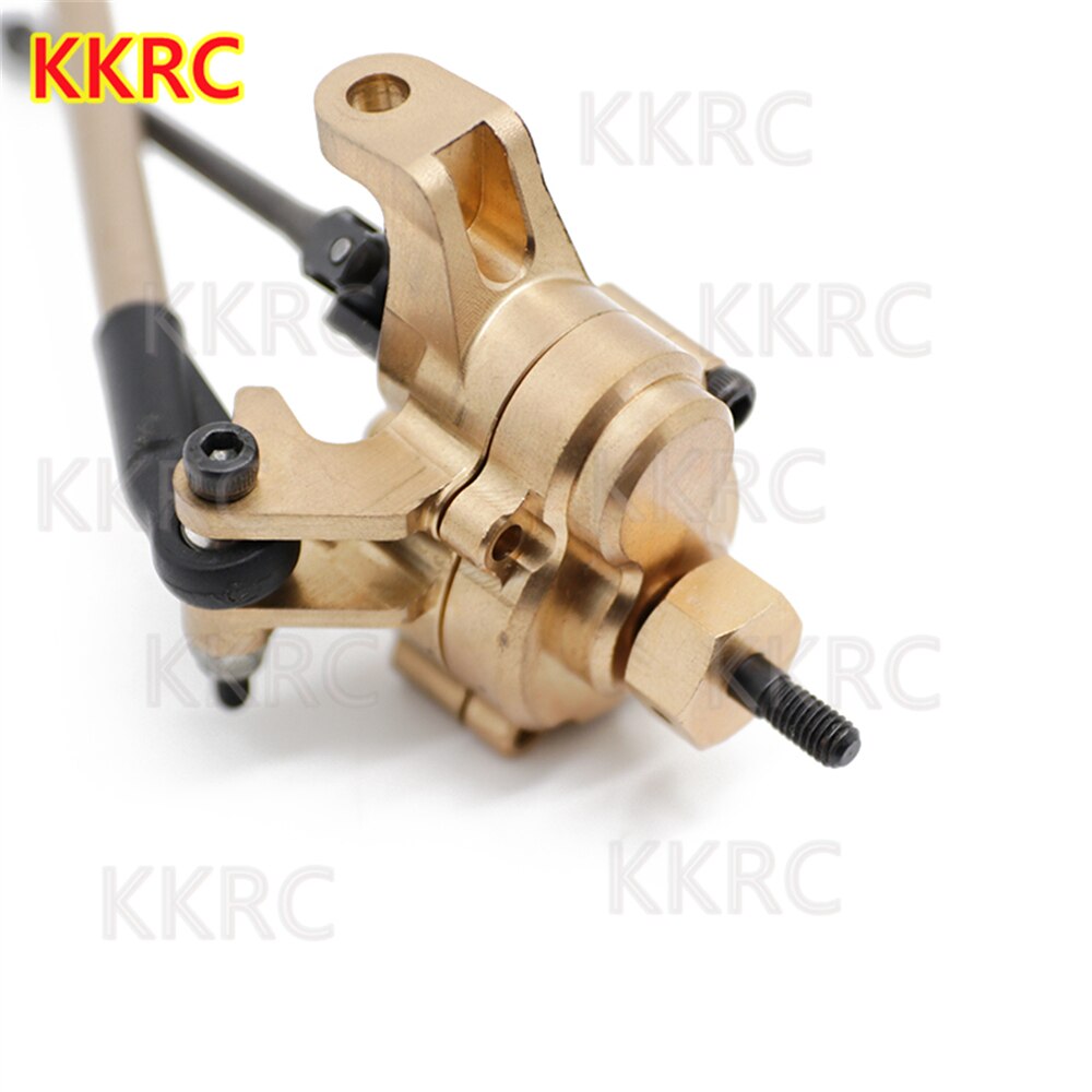 Yikong YK4082 YK4102 YK4103 Messing Front Steering Groep Achteras Mount Bumper C Base Contragewicht Schokdemper Chassis Armor