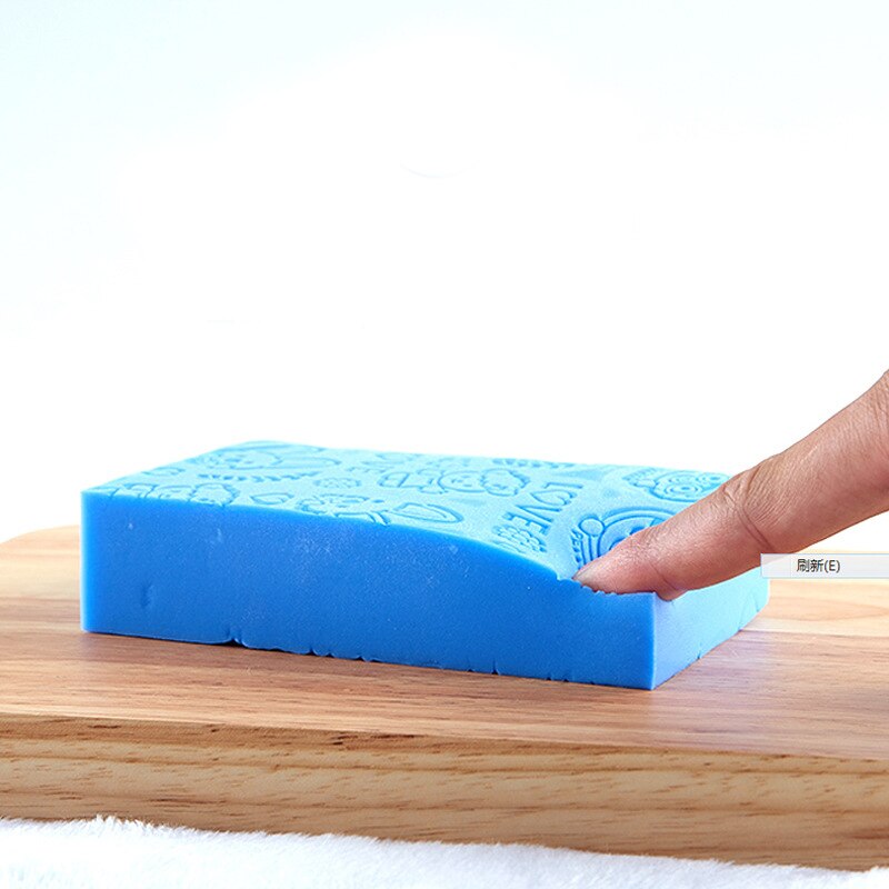 Baby bad svamp barn bad borstar svamp bomull gnugga kropp dusch tillbehör