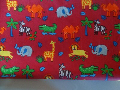 160 x 50cm cartoon dieren bedrukte katoenen stof diy tissue patchwork telas naaien baby speelgoed beddengoed quilt tecido de doek tilda: 50160cm / Katoenen stof 2