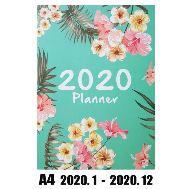 Notebook 365 Days Plan Book Students Manage Time Schedule Notebook 365 Planner School Supply Cuaderno: Pink