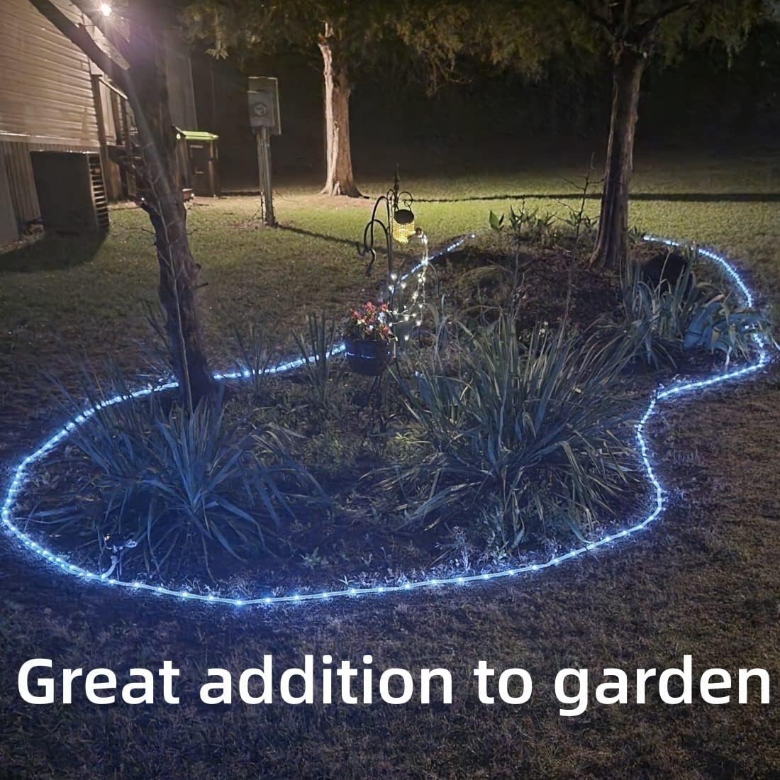 Outdoor Solar Tube Touw Led Licht Kerst Tuin Decoratie Fairy Lichtslingers 22M/12M/7M bruiloft Led Guirlande Lamp