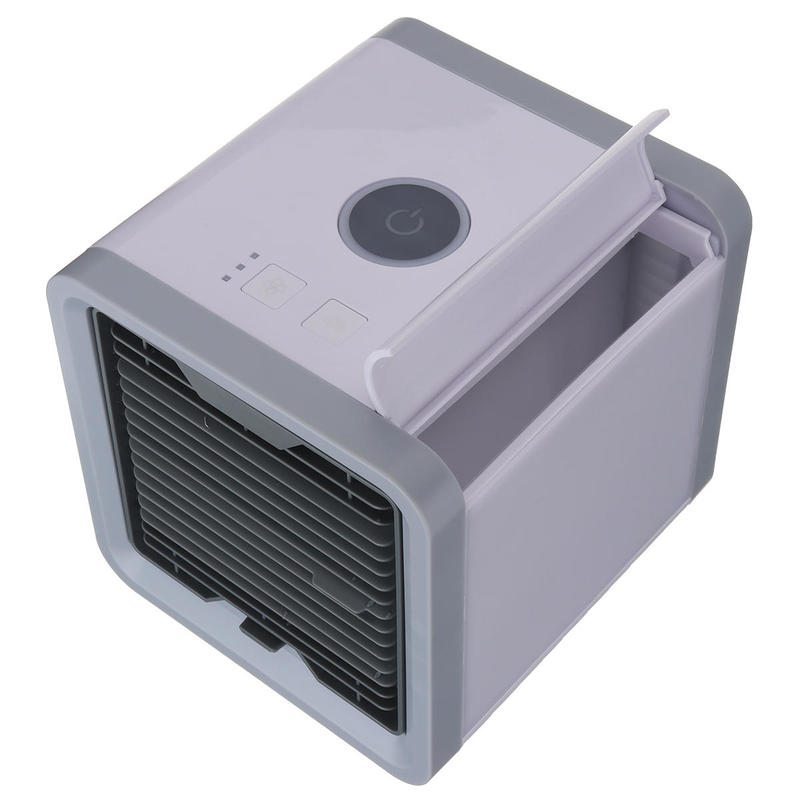 Mini bærbar klimaanlæg ventilator personlig rumkøler den hurtige nem måde at køle ethvert rum hjemmekontor skrivebord klimaanlæg på