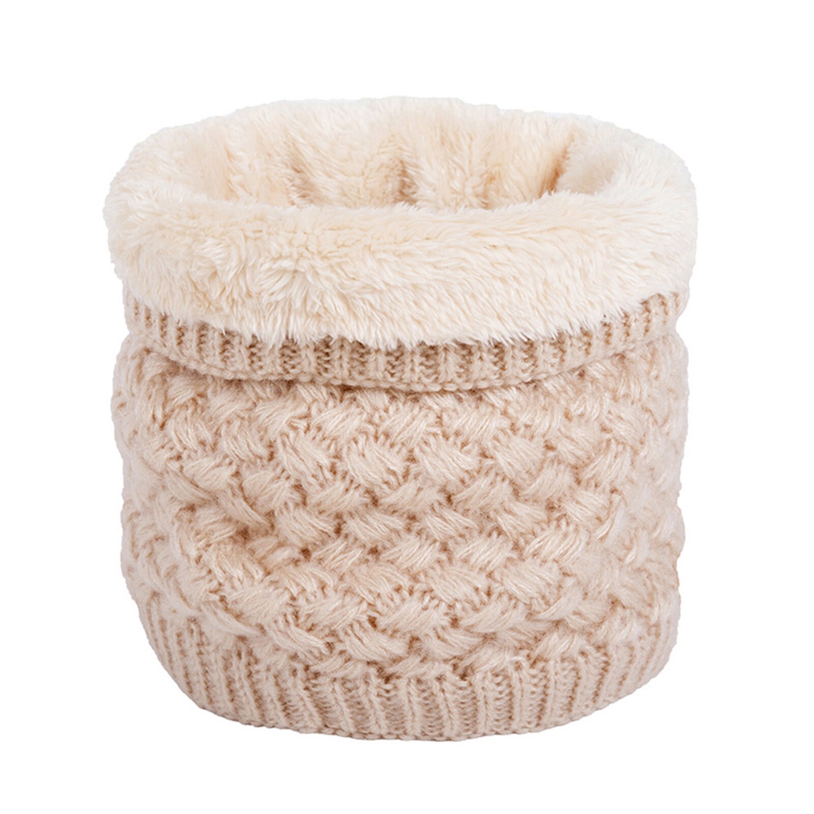 Wollen sjaal breien fiets nekwarmer zacht dames winter wikkelring dik warm zacht ademend breien sjaal halsdoek