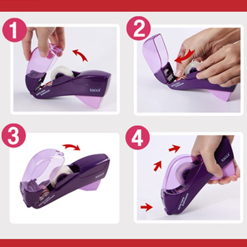 Yiwi Auto 1pcs Tape Dispenser Suitable for Tape less20mm Well Hand-held Tape Dispenser Cutter; Dispensador Cinta Adhesiva