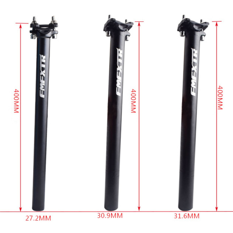 Einstellbare Berg Straße Fahrrad Verlängerung Sattel Rohr Fahrrad Sitz Aluminium Legierung Fahrrad Teile 400mm/15,7 in