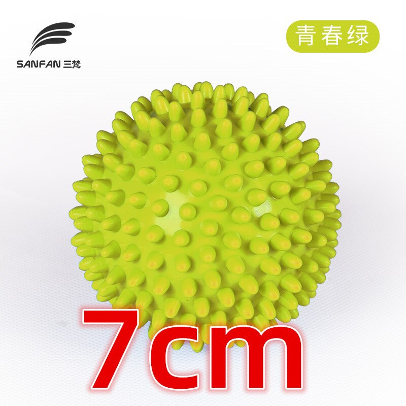 Massaggio Palla di Fitness EPP Mano Suole Hedgehog Sensoriale Portatile Fisioterapia Esercizio Muscolare Relax Trigger Point Terapia: 7cm Green