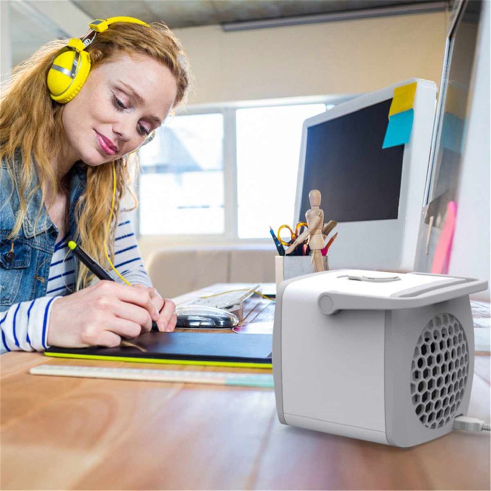 Portable Mini Air Conditioner Water Cooling Fan Artic Air Cooler Humidifier LED Cooler Fan Air Cooling Fan Device