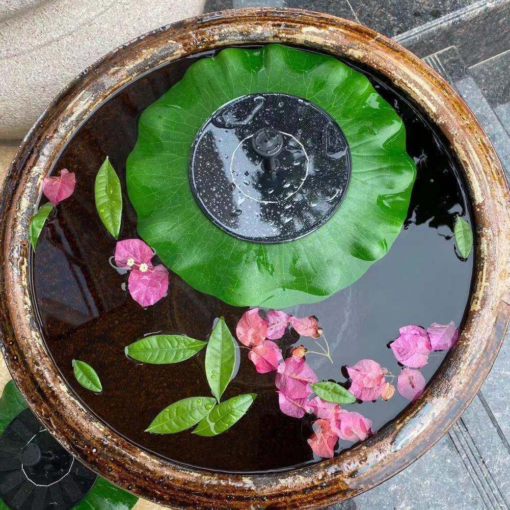 Solar Floating Fountain Mini Yard Garden Water Fountain Landscape Decoration Outdoor Pond Pool Water Q0E5