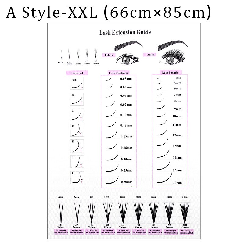 Eyelash Decoration Posters and Prints Salon Makeup Lash Extensions Wall Paintings Eyelash Abstract Art Picture Beauty Shop Decor: A Style XXL No frame