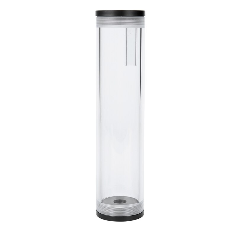 210MM longueur 50MM diamètre cylindrique refroidi à l'eau réservoir accessoires complet PMMA réservoir d'eau refroidissement par eau ordinateur