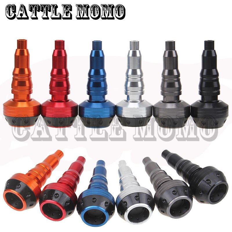 CNC Aluminum Falling Protectors Motorcycle Alloy Frame Slider Anti Crash Caps engine protection Universal Motor Frame Sliders
