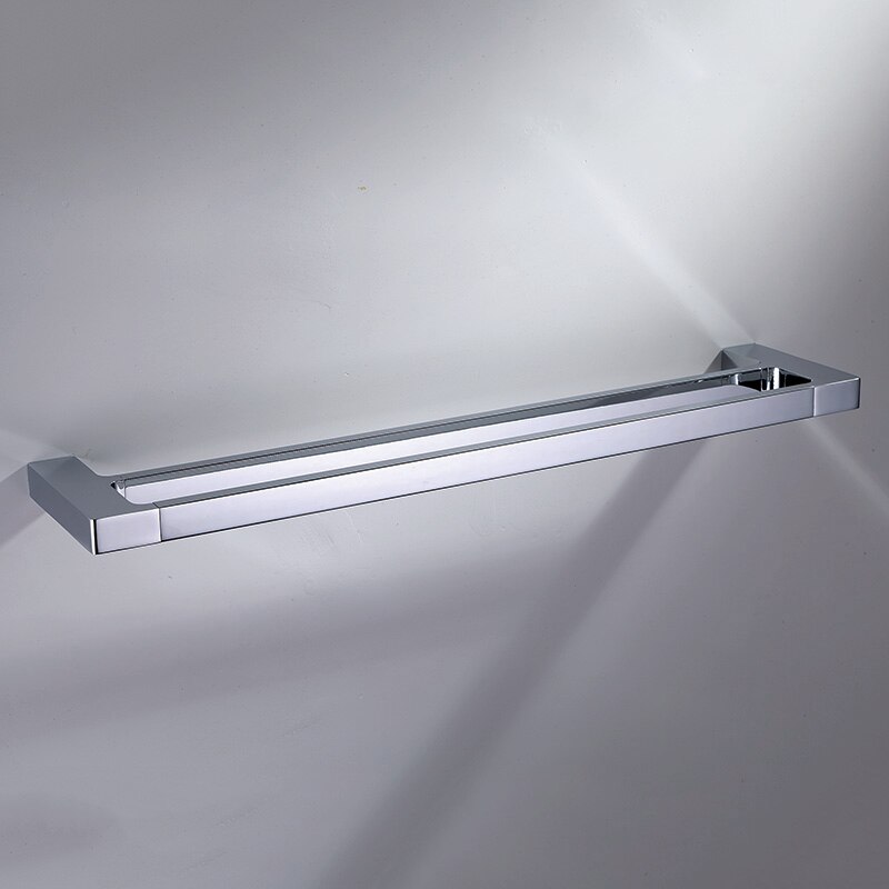 Chrome Bathroom Rack Hardware Accessories Sets Brass Shower Soap Dispenser Dish Towel Rails Robe Hooks Toilet Brush Roll Holder