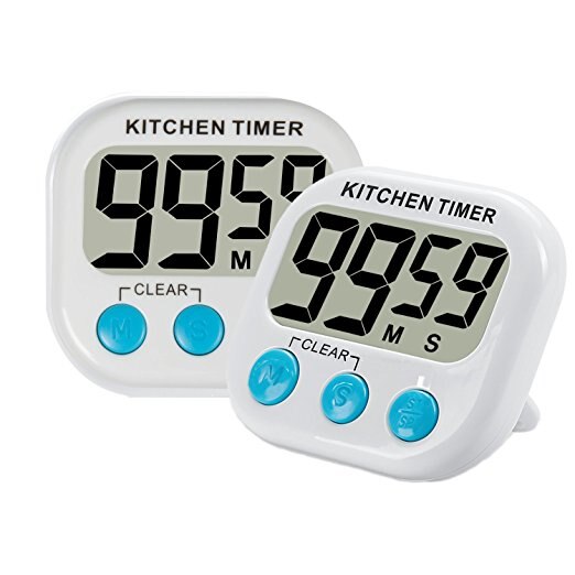 Keuken Timer Magnetische Lcd Digital Countdown Timer Alarm Met Stand Wit Kookwekker Praktische Koken Klok