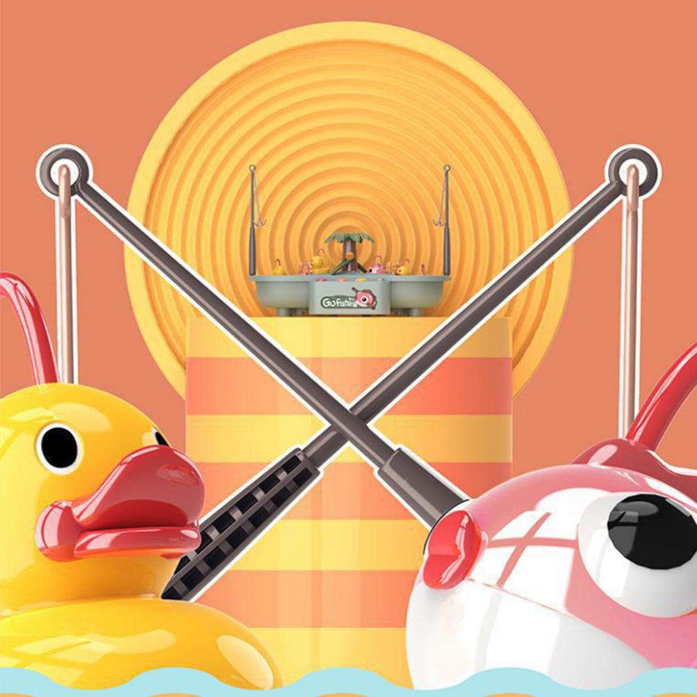 Kreative Interessante Elektrische Interessant Kunststoff Interaktive Spielen Angeln Spiel Wasser Spielzeug einstellen