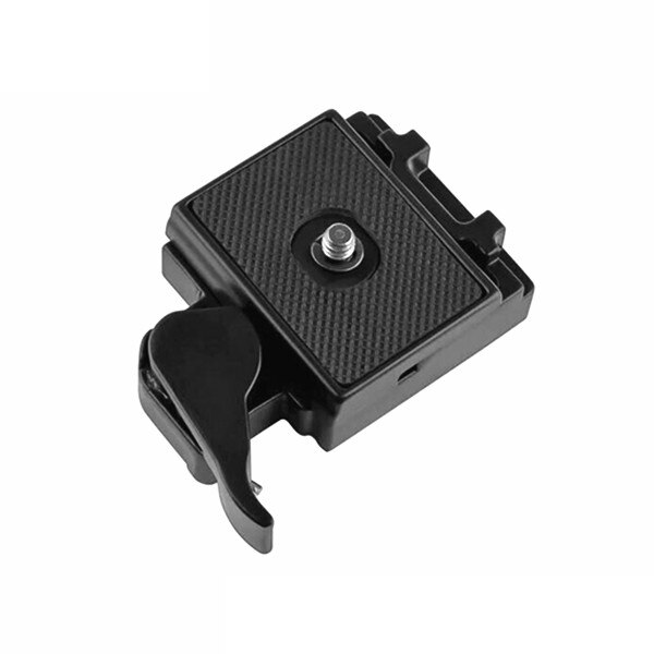 1 pièces fixation rapide universelle plaque SLR DSLR caméra lentille trépied pince plaque adaptateur trépied monopodes pour trépied monture vis
