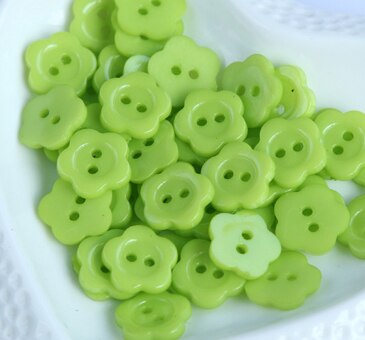 100 stks/partij Maat: 13mm Snoep Cartoon Bloem Knoppen voor Craft Baby Kinderkleding Knop Handgemaakte Scrapbooking Decoratie (ss-568): Antiek Zilver