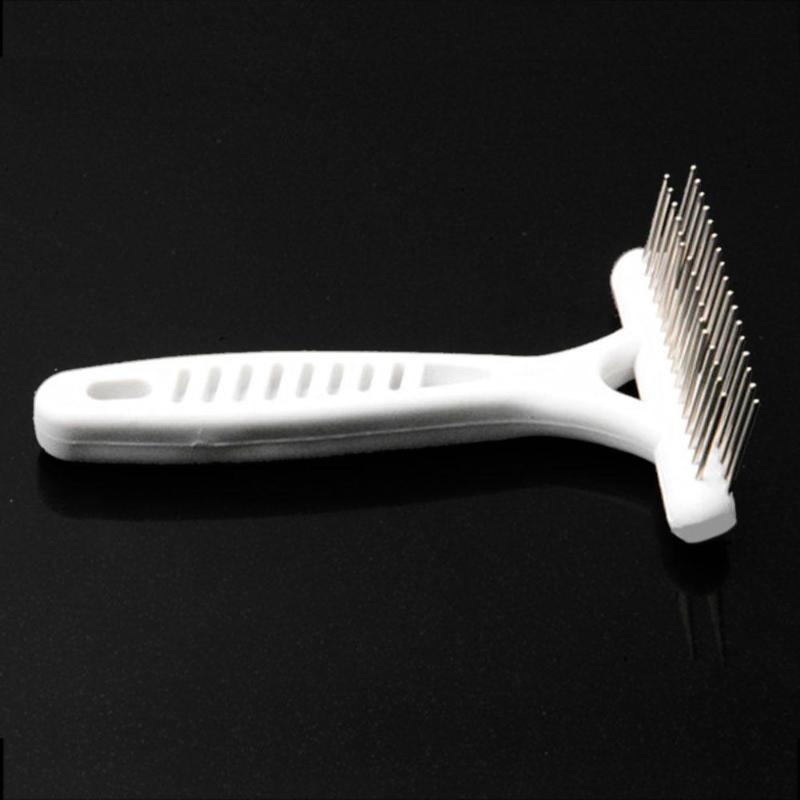White Comb for Dogs Brush Short Long Hair Fur Shedding Remove Cat Dog Brush Grooming Tools Pet Dog Supplies