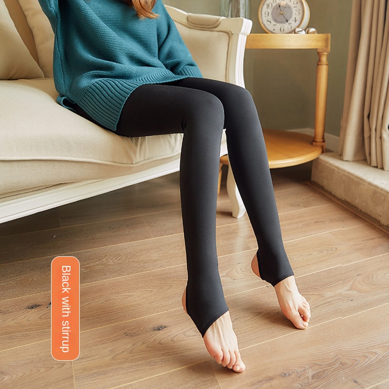 Medias sexis de invierno para mujer, pantimedias cálidas de alta elasticidad de Color sólido, medias largas suaves elásticas para mujer: Azul