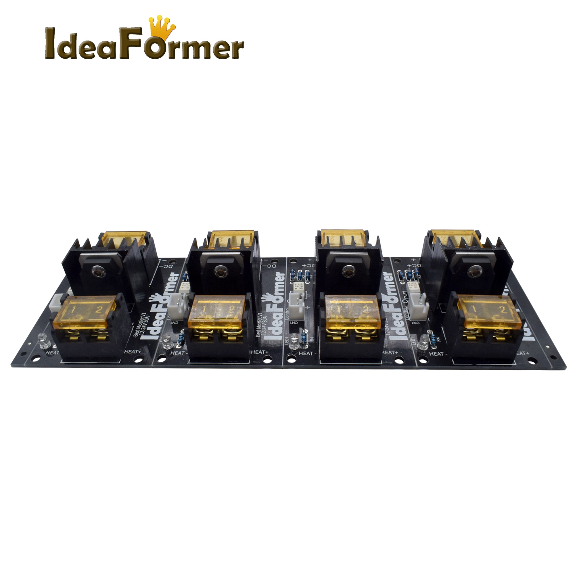 Módulo de expansión MOSFET 30A Inc. 2 pines de plomo con Cable de cama calefactable módulo de potencia/Hotbed Anet A8 A6 A2 rampas 1,4 piezas de impresora 3D