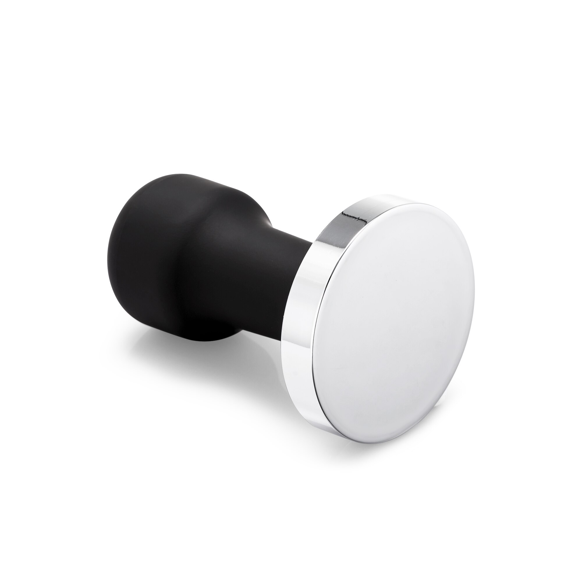 Coffee Calibrated Espresso Tamper 58mm With 100% Flat Stainless Steel Base Black Ergonomic Handle Coffee Tamper Press