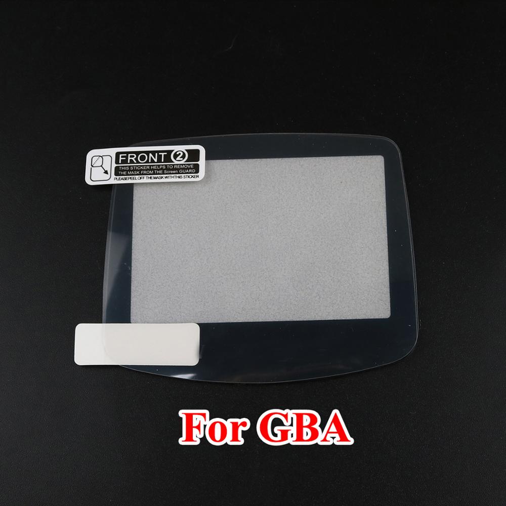 YuXi LCD Screen Protector Beschermende Film voor Gameboy Kleur voor GBA GBA SP GBC GB GBP voor GBM Plastic Clear beschermende Film