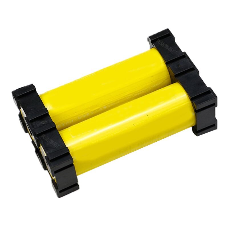 20 stück 1 x 2 batteriehalterungen, vibrationsfeste kunststoff-zellenhalterungen für 21700 batterien