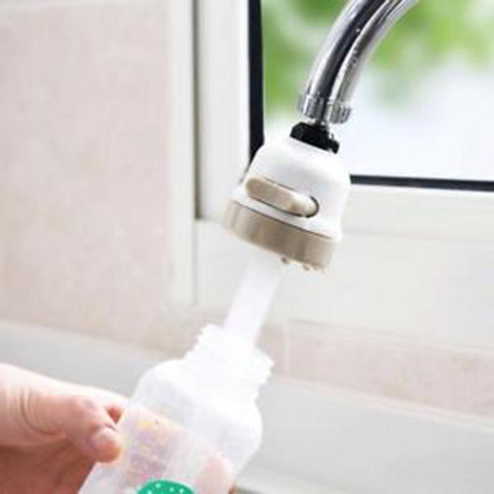 360 Degree Moveable Kitchen Tap Head Universal Rotatable Faucet Water Saving Filter Sprayer Tab Head fast sent