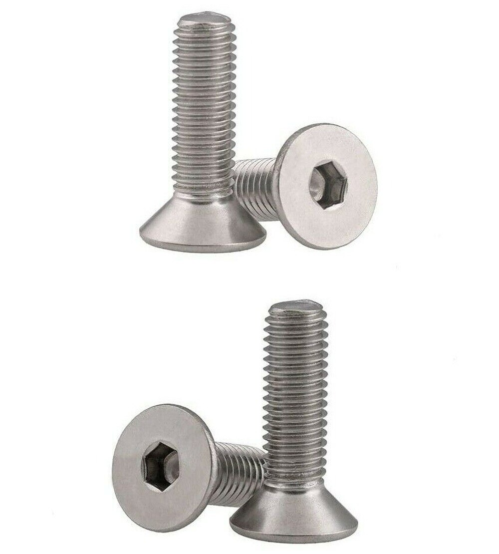 M5 316 stainless steel flat head countersunk head hexagon screw accessories