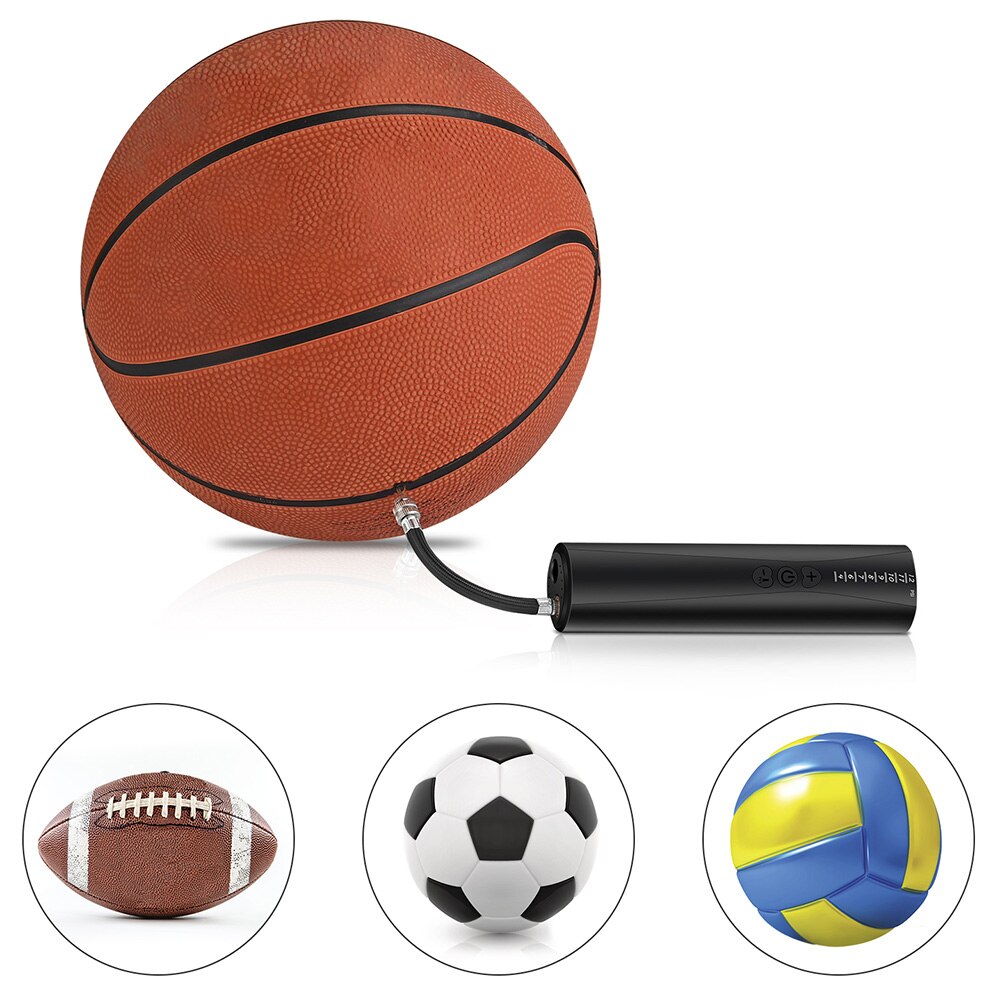 AP1-S Rechargeable Bicycle Pump Electric Inflator Waterproof Protable Cycling Ball Air Electric Bike Pump With Flashlight