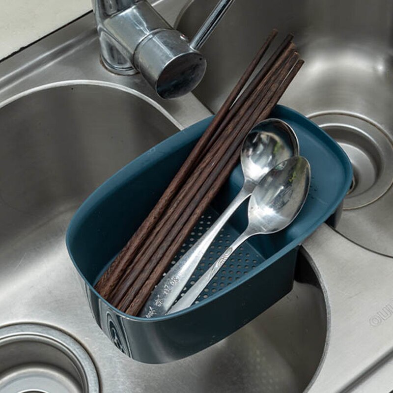 Schutt Gestell Hängende Lagerung Korb Küche Waschbecken Abfluss Gestell Tragbare Heimat Küche Werkzeug Schwamm Seife Kunststoff Wasserhahn Veranstalter Regal