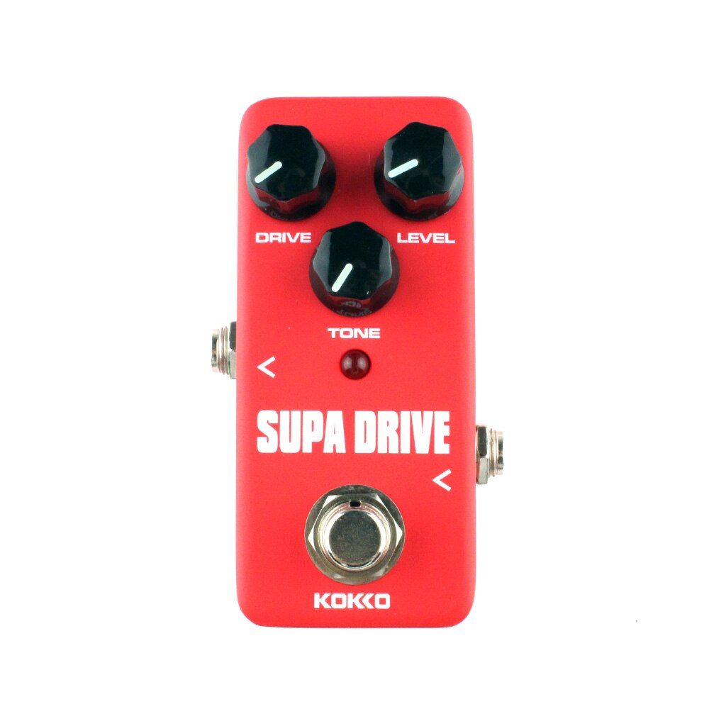 Kokko minipedaali kannettava kitaraefekti pedaali overdrive,ajastin,sos,boosteri,supa drive,distortion,chorus,space,vibrato,kompressori: Supa ajaa