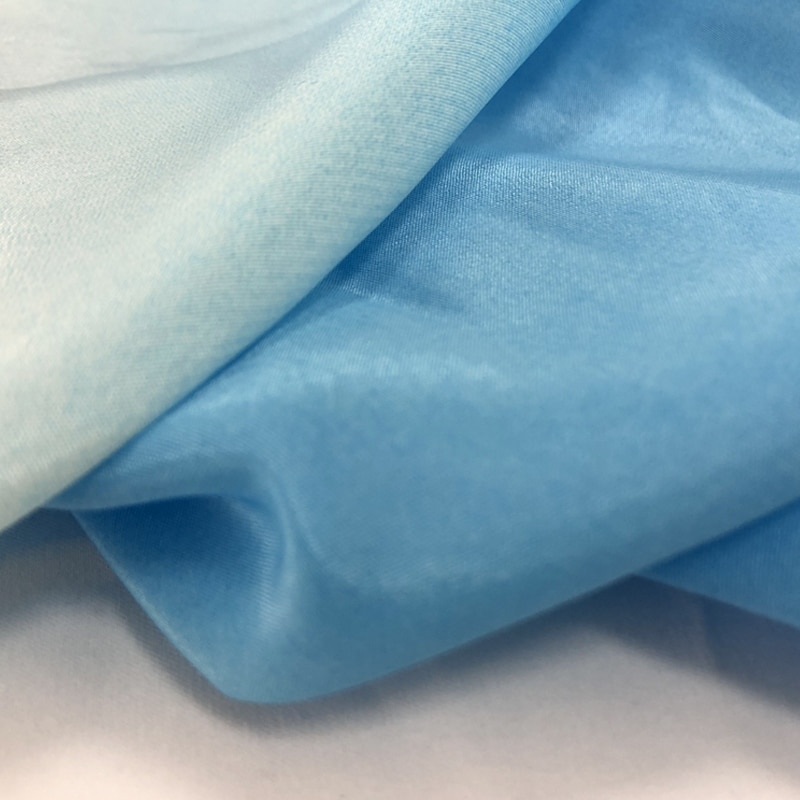 1*1,2 M tela gruesa de gasa gradiente ombre material para vestido de Koshibo