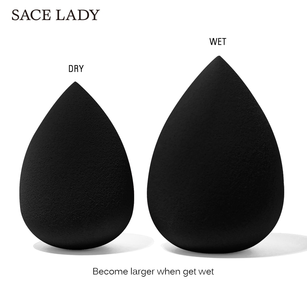 SACE LADY Sponge Makeup Water Foundation Blender Cosmetic Puff Face Powder Smooth Make Up Cosmetics Sponge Tools