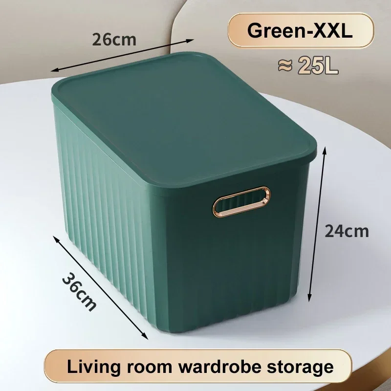 Japanische Kunst Farbe Aufbewahrung sbox Schlafsaal Heimat Sekretariat Schreibtisch Kleinigkeiten Container Snack Kosmetik mit Deckel Aufbewahrung sbox: MULTI