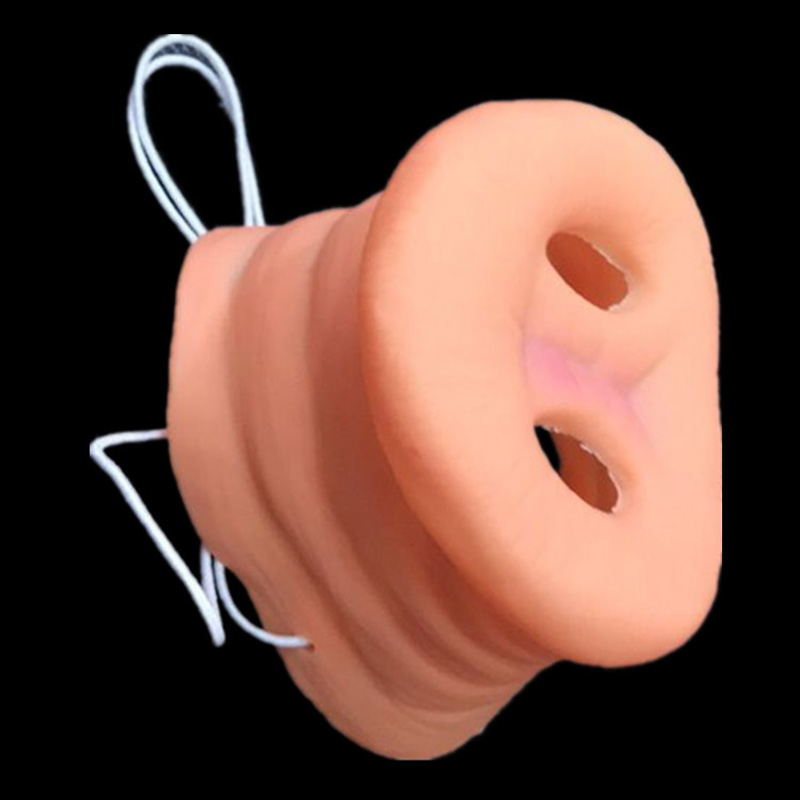 Silicone cochon nez blagues jouets pour enfants enfants adultes masque nouveauté Gag jouets pour Halloween avril imbéciles jour Costume accessoires de fête