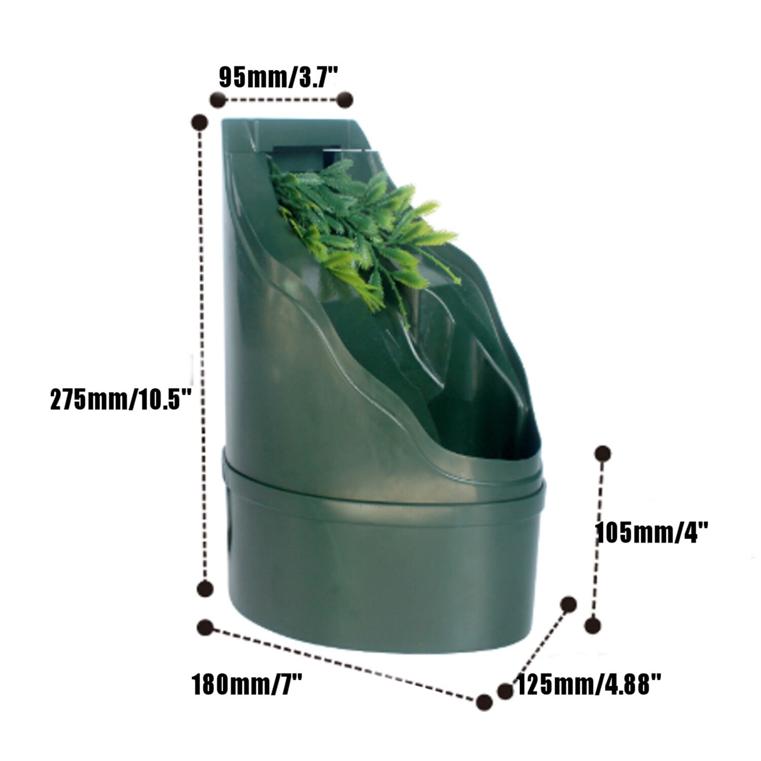 Pet Drinking Water Dispenser Reptile Drinking Water Filter Fountain Chameleon Lizard Dispenser Amphibian Feeding Drinkers Tool