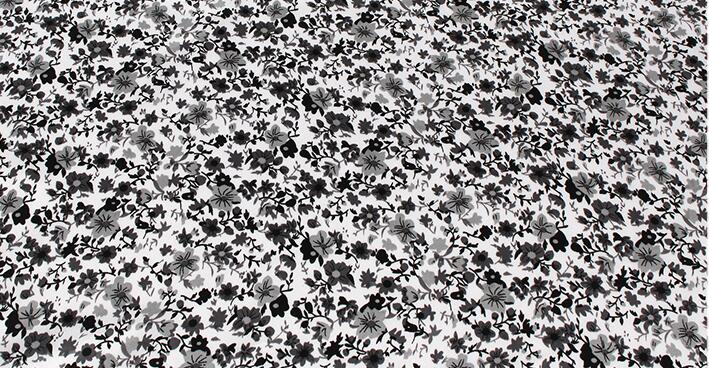 Tissu satiné 100% Polyester à imprimé floral, doux et brillant, pour doublure de robe et de chemise à la: Pattern 2