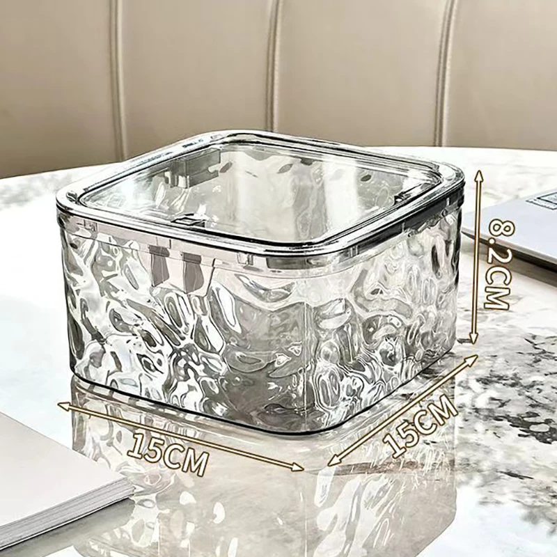 Laundry Pods Container Clear Storage Box For Washing Capsules Dryer Sheets Container Desktop Storage Organizer with Lid: Red