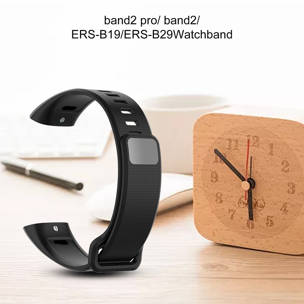 Correa de silicona para Huawei Band 2 Pro B19 B29, pulsera de TPU con correas para Honor Band2/Band2 Pro: Default Title