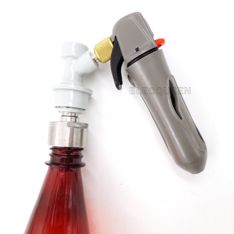 Co2 Keg Charger kit with Stainless Carbonation Cap & ball lock home brewing Co2 Injector Draft Beer